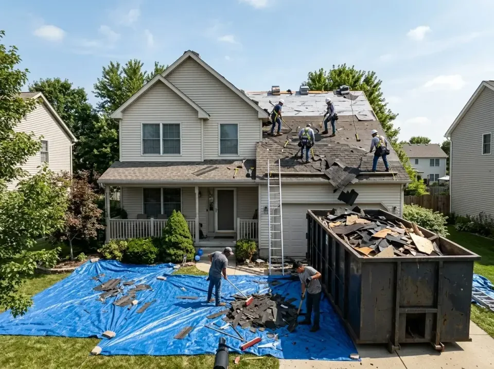 roof-replacement-debris-remova-004 — frequently asked questions, Cheapest Dumpster Rentals in Iroquois Point, HI